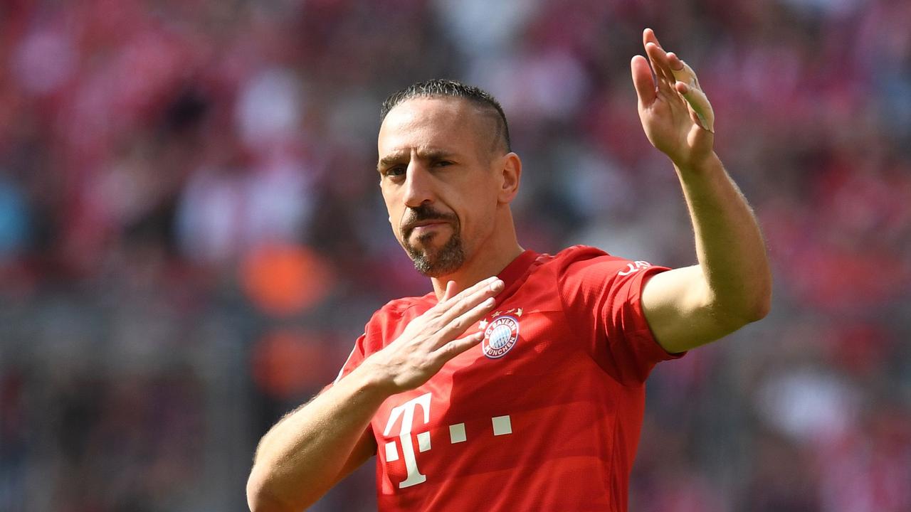 Bayern Munich's French midfielder Franck Ribery