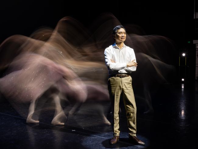 EMBARGO FOR 09 DEC 2023. FEE MAY APPLY. 18/09/2023 Queensland Ballet Artistic Director Li Cunxin at the QB HQ in Brisbane. David Kelly/TWAM