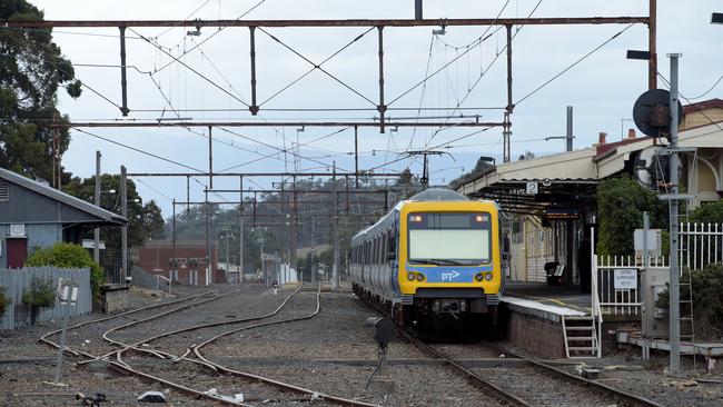 The bar was tucked away on platform 2 of the old station, which is no longer used by commuters after the crossing was removed last year. Trains now run on a “sky rail” bridge across Maroondah Highway.