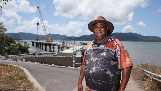 Yarrabah mayor Ross Andrews has been working with the Queensland Government for years to make the project a reality. Picture: Brendan Radke