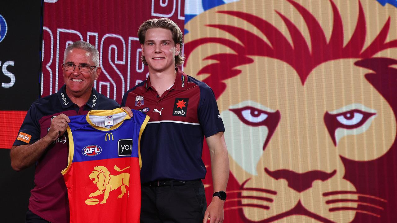 Landing top talent Will Ashcroft as one of two father-son selections in the 2022 draft was a major luxury. Picture: Michael Klein