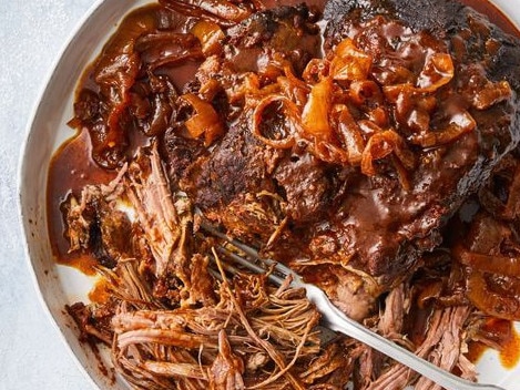 Mexican pulled beef.