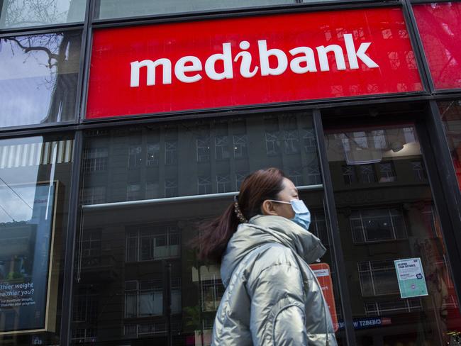 MELBOURNE, AUSTRALIA - NewsWire Photos JULY 27, 2021: Generic photo of Medibank in Bourke Street, Melbourne. Picture: NCA NewsWire / Paul Jeffers