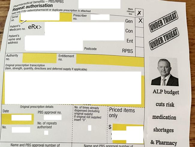 A repeat medical script that has anti government advertising.