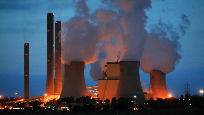 Loy Yang A power station in the Latrobe Valley. Picture: Aaron Francis