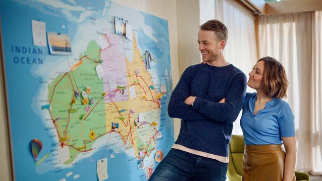 Hamish Blake and Zoë Foster Blake feature for Tourism Australia Campaign.