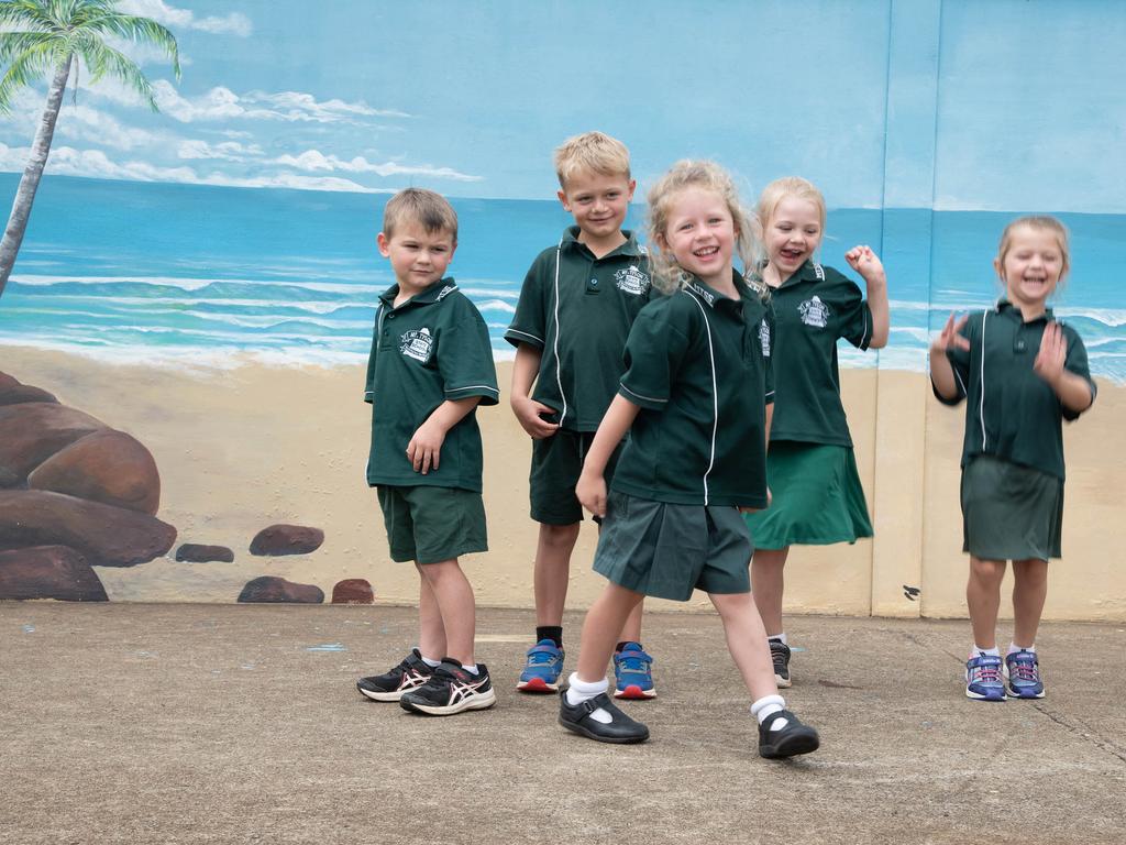 MY FIRST YEAR: Mount Tyson State School Prep students, February, 2024. Picture: Bev Lacey