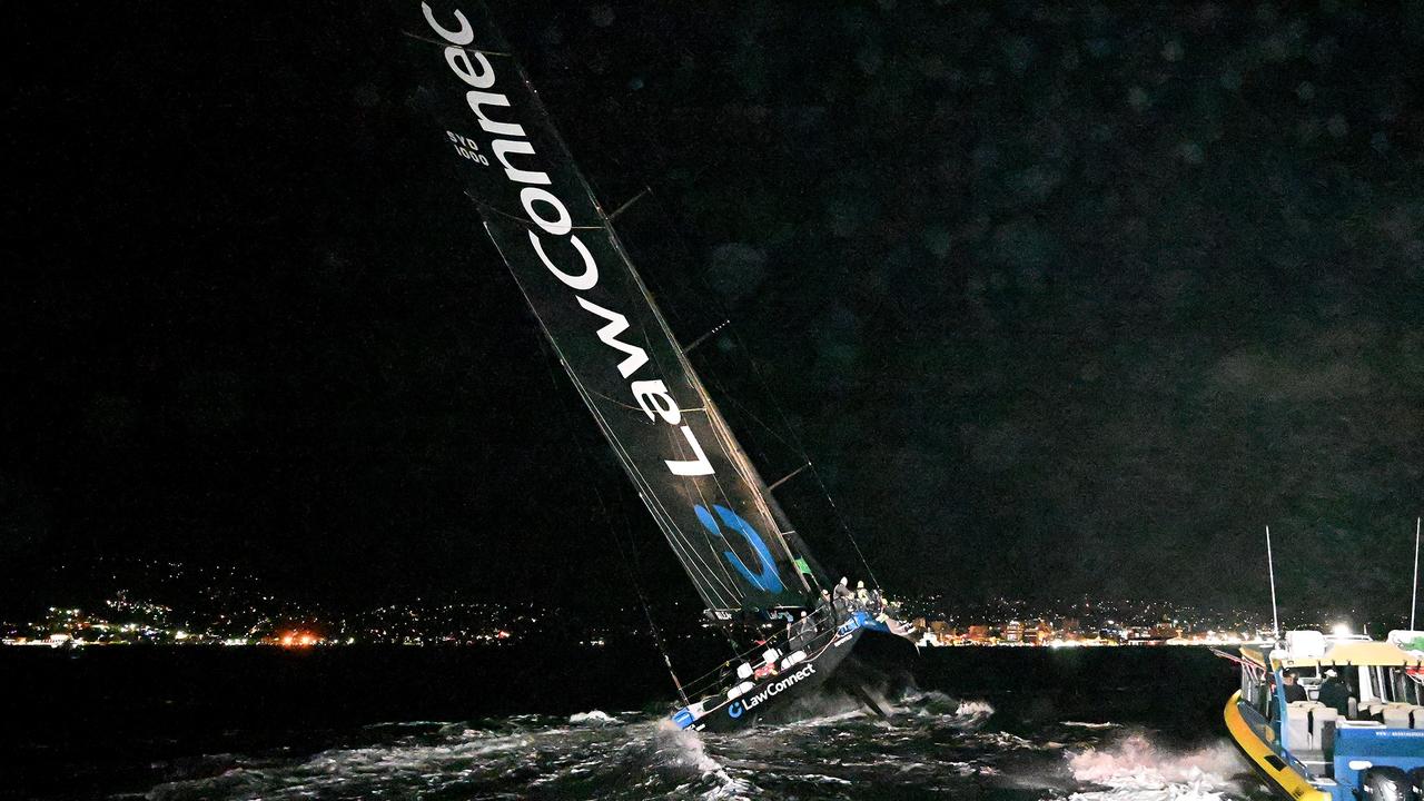 LawConnect claims Sydney to Hobart line honours in ‘sad’ finish