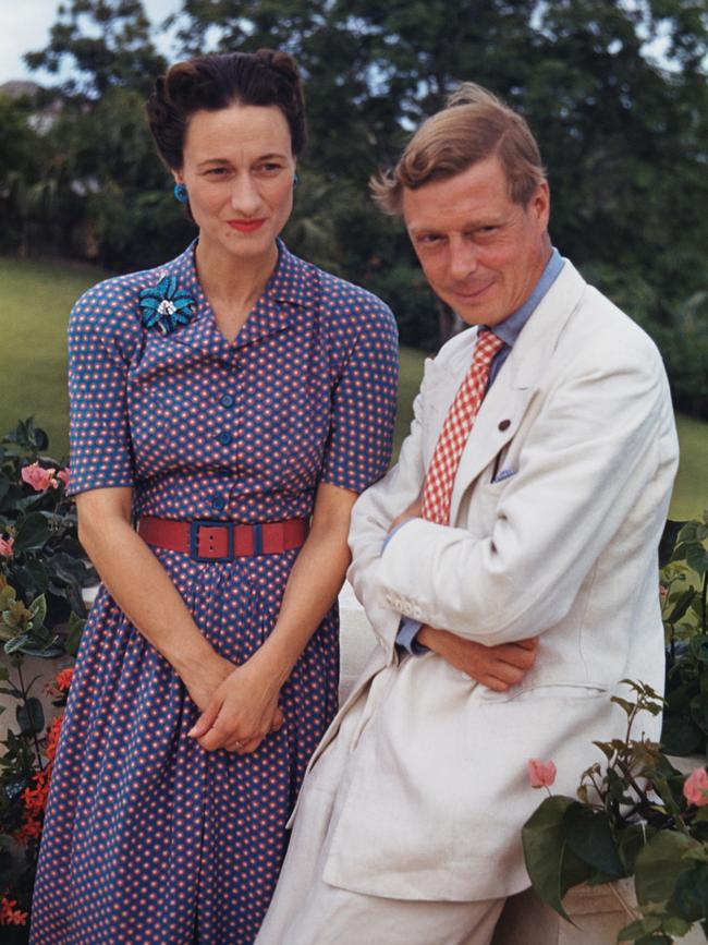 Edward, the Duke of Windsor and his wife, Wallis Simpson