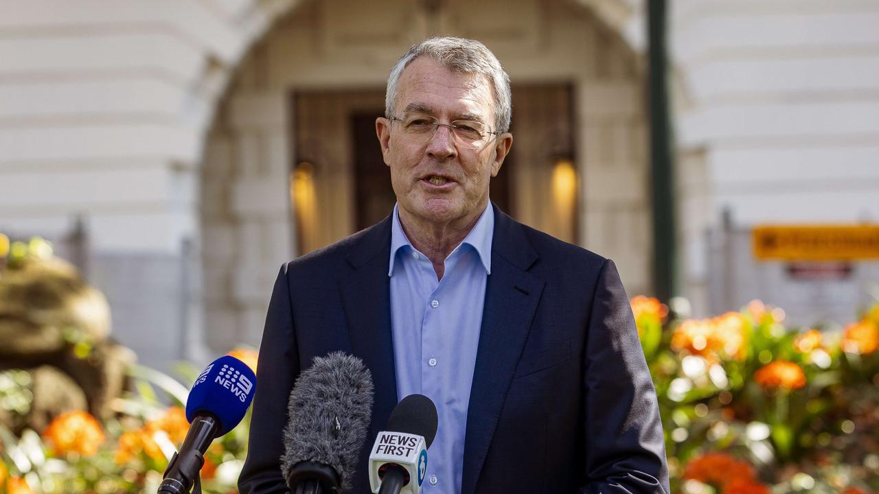 Attorney-General Mark Dreyfus has conceded only $800 million of the government’s $4.7 billion domestic violence funding is new, noting there is more work to be done. Picture: NewsWire/Tamati Smith.