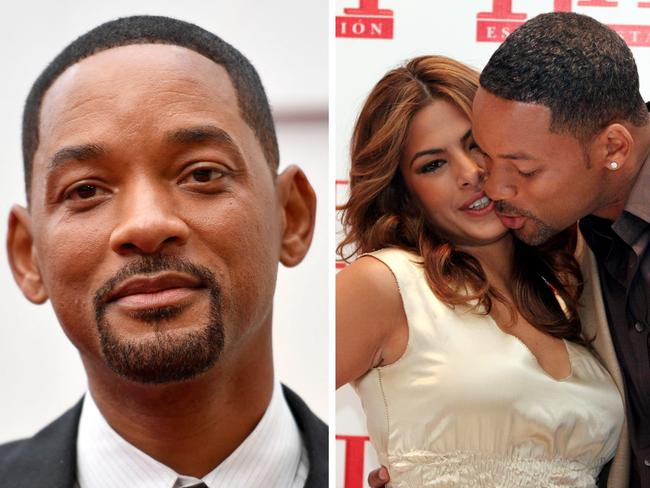 Will Smith and Eva Mendes.