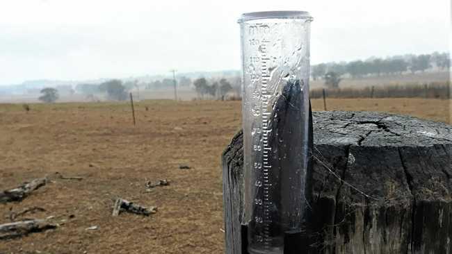 Water gauge drought. Picture: Bianca Hrovat