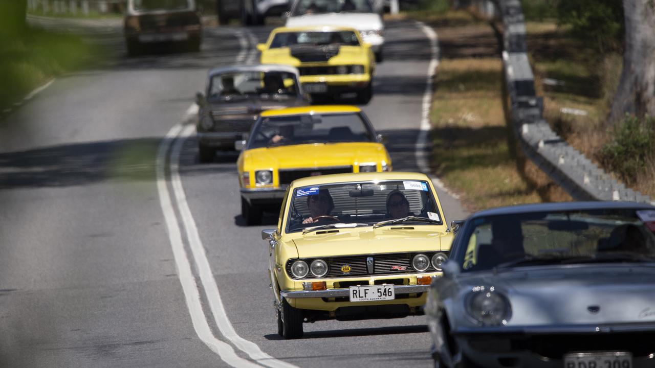 Bay to Birdwood on the road. Picture: Brett Hartwig