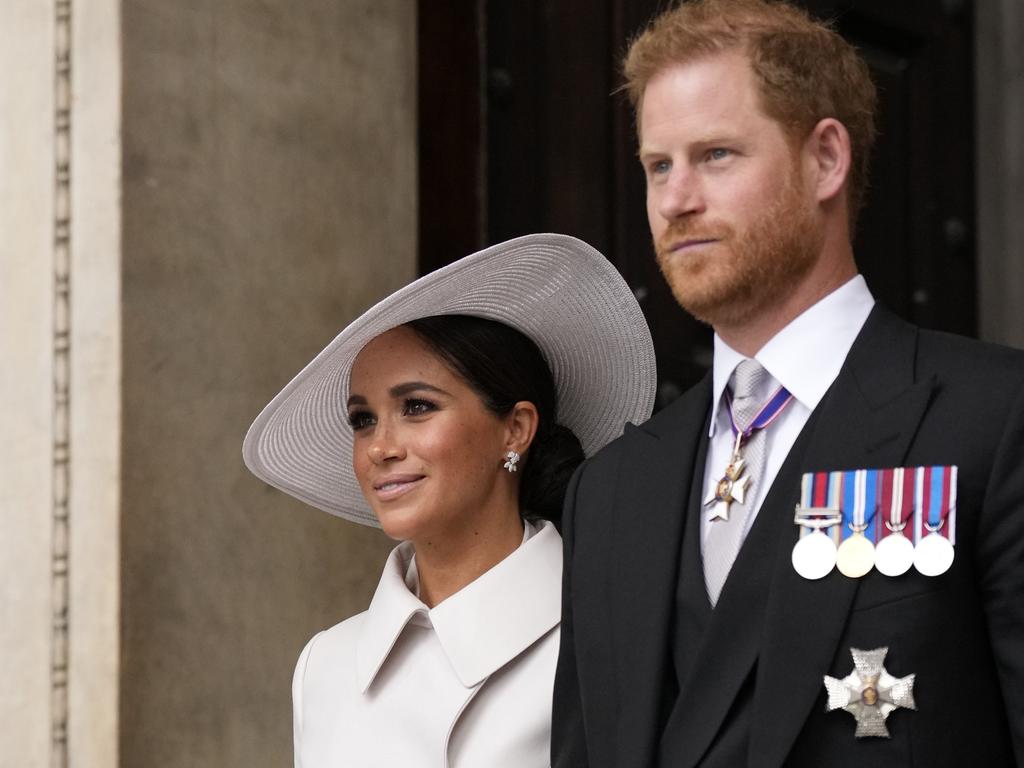 Prince Harry and Meghan Markle, may lose their Duke and Duchess of Sussex titles. Picture: Getty