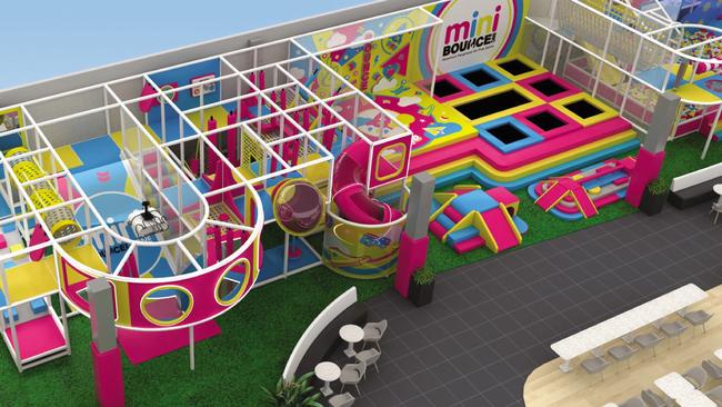 Proposed Ipswich miniBOUNCE. Picture: supplied