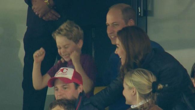 Pure joy. Picture: BBC News/PA Wire