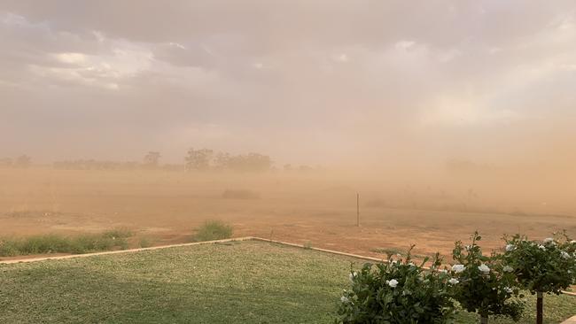 The view from Hermidale boy Will Mudford’s family home.