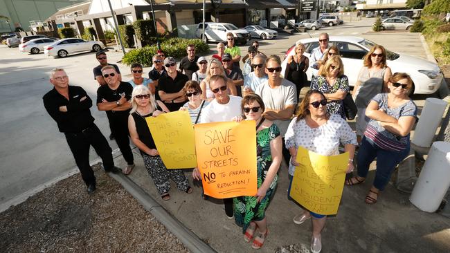 Residents in Patterson Lakes were furious over plans to reduce the Cove Hotel carpark. Picture Norm Oorloff