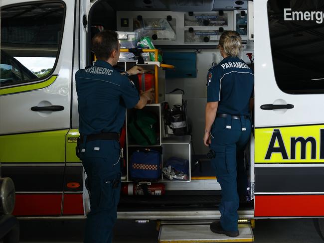 General, generic file photo of Queensland Ambulance Service advanced care paramedics responding to a medical emergency in Cairns. Picture: Brendan Radke