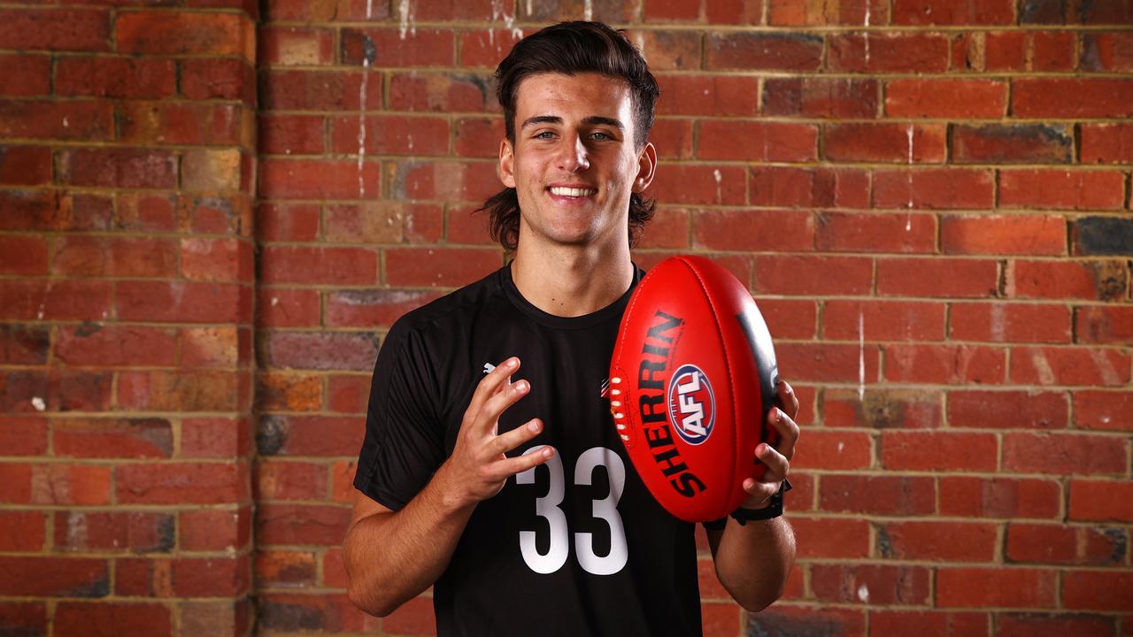 Nick Daicos will become a Collingwood player on November 24. Picture: Michael Klein.