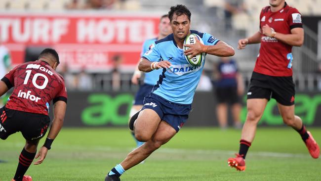 Karmichael Hunt in action for the Waratahs. Picture: Kai Schwoerer/Getty Images