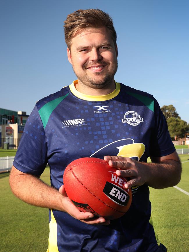 Michael Wundke has moved to Sturt from being an assistant coach with the Eagles and will also play locally for Glenunga. Picture: AAP/Dean Martin