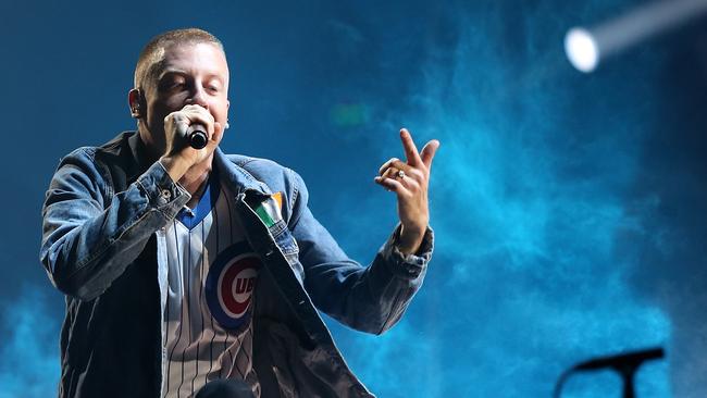 Macklemore of Macklemore &amp; Ryan Lewis is performing at the NRL Grand Final. Picture: Getty