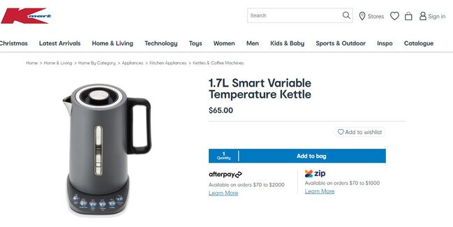 Some branded the kitchen gadget a waste of money, calling it ‘lazy’. Picture: Facebook/KmartMums