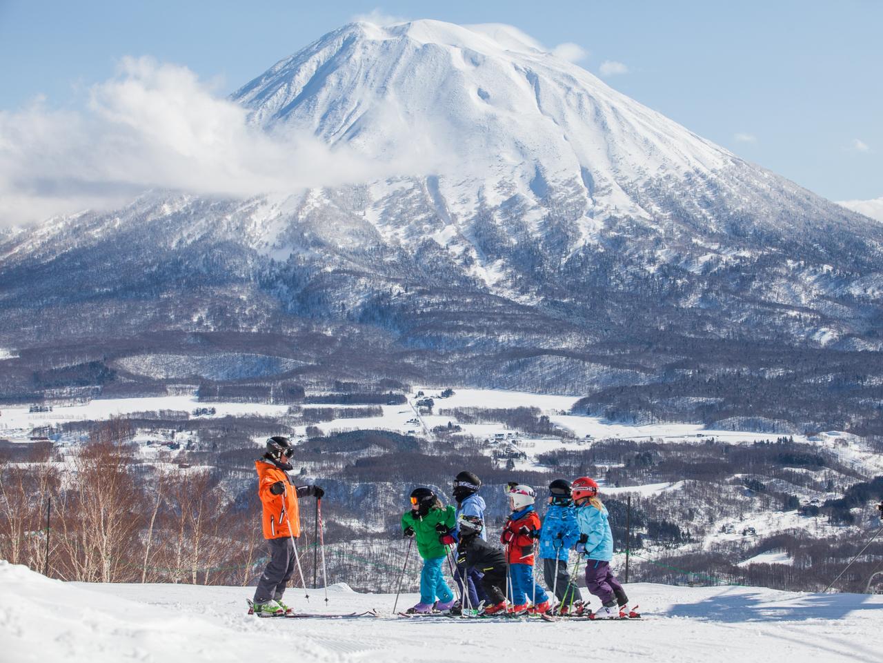 family ski trip japan
