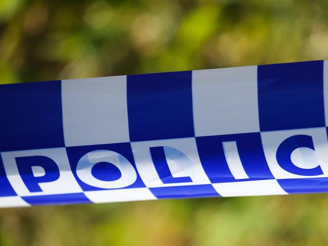 SYDNEY, AUSTRALIA - Newswire Photos - MAY 23 2023: A  general stock view of Police tape on a crime scene in Sydney.  Picture : NCA Newswire / Gaye Gerard