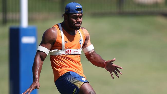 Maika Sivo joined Parramatta from Penrith this season. Picture by Brett Costello.