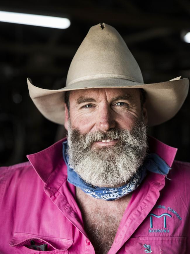 Boorowa biodynamic farmer, Charlie Arnott, chef Matt Moran’s latest ‘boy crush’. Picture: Dylan Robinson