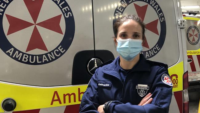 ASK THE QUESTION: Acting Inspector Kat McAnelly pictured at Lismore Ambulance Station, said supporting colleagues every day of the year is vital, but RUOK? Day offers the opportunity to have an importance conversation about mental health in the workplace. Picture: Alison Paterson