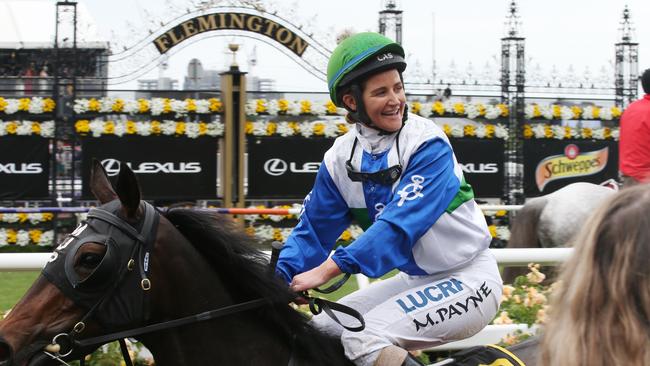 Michelle Payne’s 2015 Melbourne Cup win has been made into a biopic, directed by Rachel Griffiths. Picture: Dave Crosling