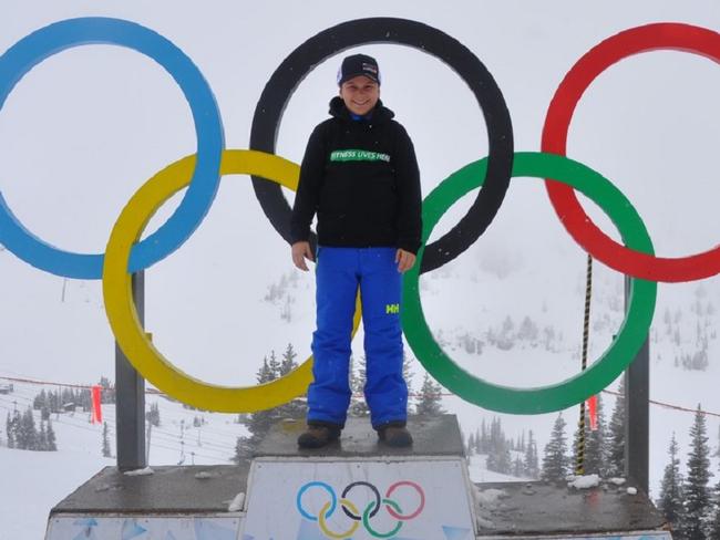 Lachlan Greentree competing at the 2018 Whistler Cup. Source: Facebook/ Team Lochie