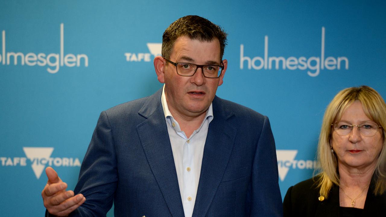 Daniel Andrews has defended his government’s tender process after awarding US-based company Conduent the $1.7bn contract to overhaul the myki public transport ticketing system. Picture: NCA NewsWire / Andrew Henshaw