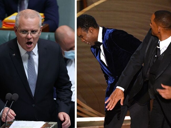 Scott Morrison has said he "understands" Will Smith's actions at the Oscars.