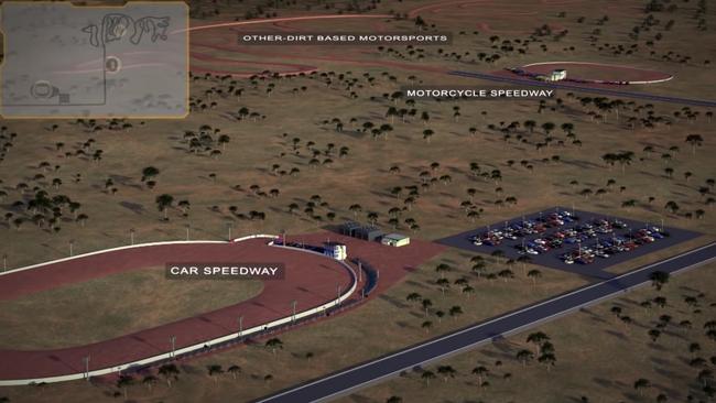 Concept plans for the Mildura Motorsports and Community Precinct.