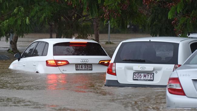 Cars at Robina Hospital.