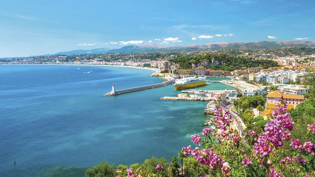 Nice on the French Riviera.