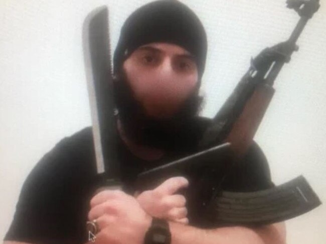 Kujtim Fejzulai, 20, an Austrian-North Macedonian dual citizen with a previous terror conviction, shared the image on Instagram as he pledged his allegiance to the jihadists and their leader, Abu Ibrahim al-Hashimi al-Qurashi. Picture: supplied