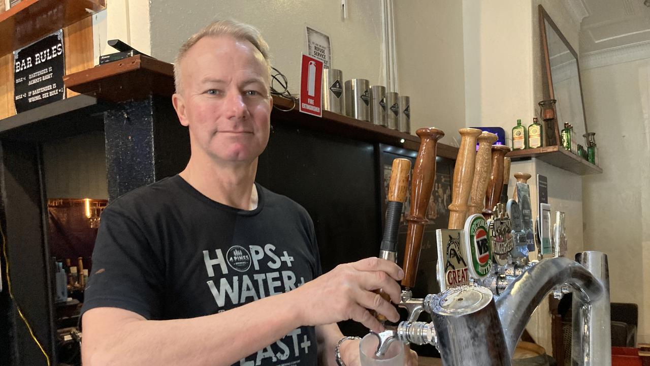 Gympie Empire Hotel owner Craig Mylrea said customers were largely disinterested in the election, but the interest that was there was directed away from the major parties.