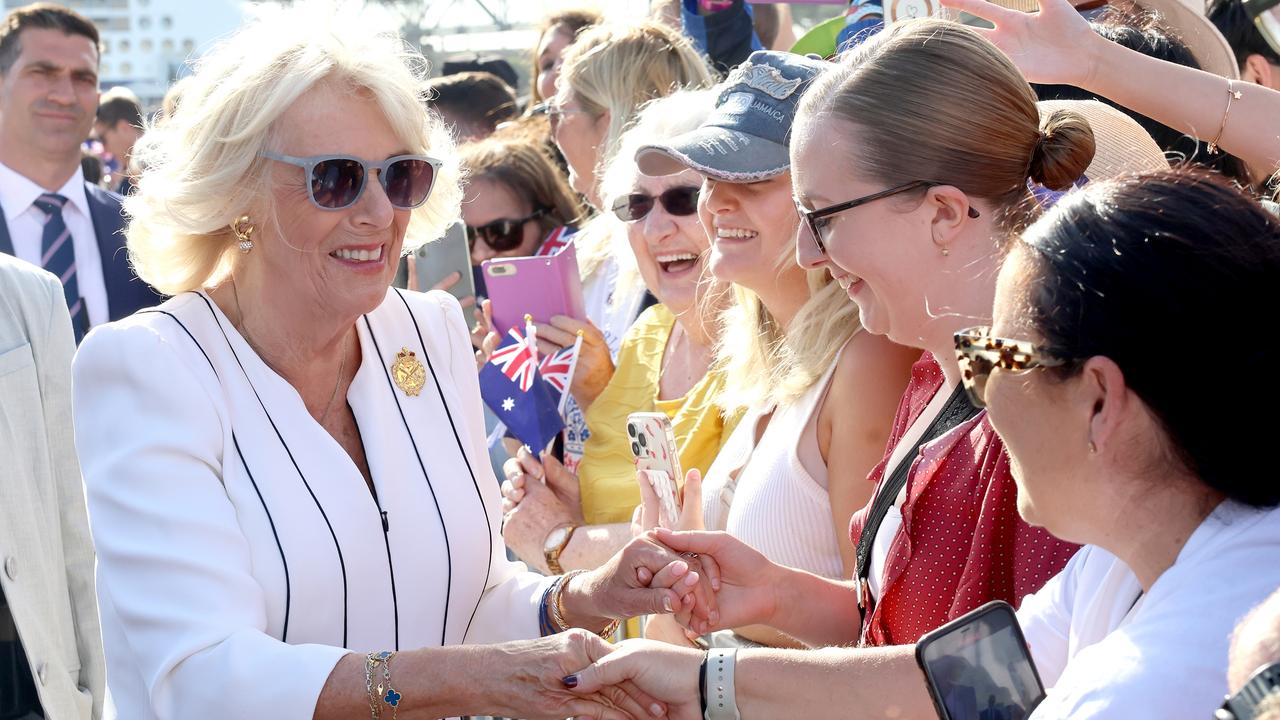 Queen Camilla proved she can pull a crowd. Picture: Chris Jackson/Getty Images