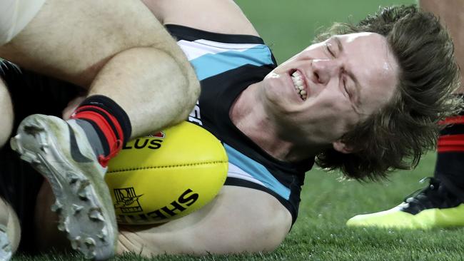 Has Jared Polec played his last game for Port? Picture: Sarah Reed