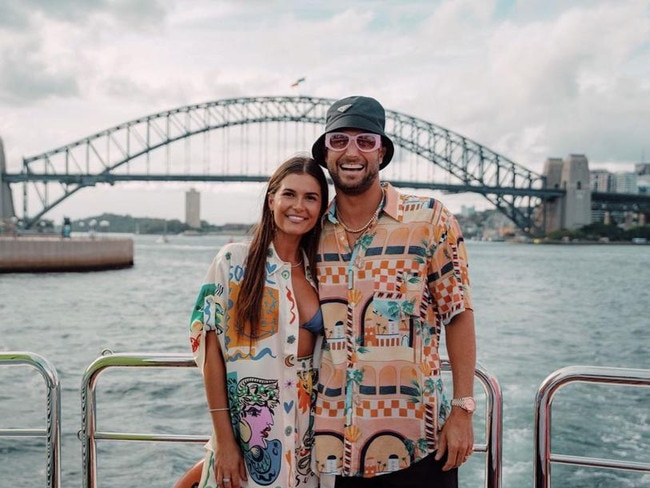 Paul Fisher and Chloe Fisher have announced that they are expecting their first child in 2024. Photo: Insagram/@chloe.fisher.