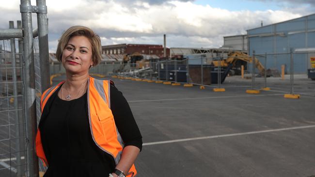 Macquarie Point Development Corporation chief executive Mary Massina. Picture: LUKE BOWDEN