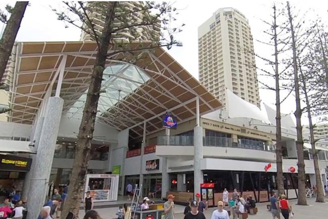 Artist impression of the proposed redevelopment of the Paradise Centre in Surfers Paradise on the Gold Coast.