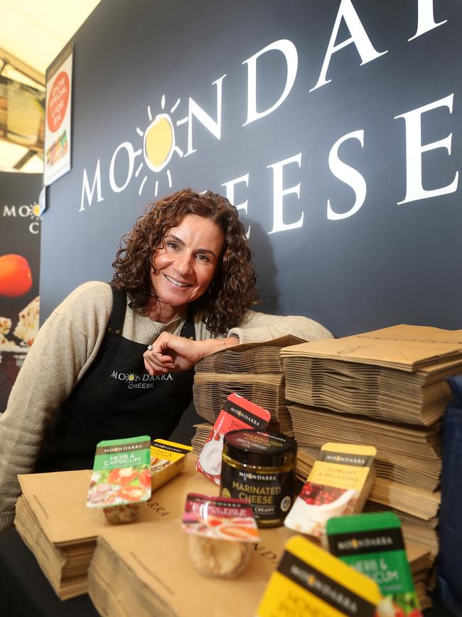 Becky Thyssen, co owner and director of Moondarra Cheese.