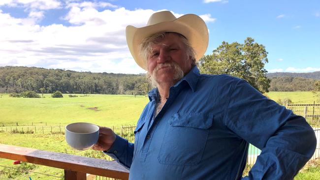 Conjola farmer Gary McGuire suffered after the bushfires, feeling extremely lonely and needing to reach out to his family for support.