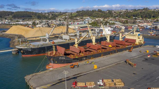 The Port of Burnie will be upgraded to enable increased volume of cargo.